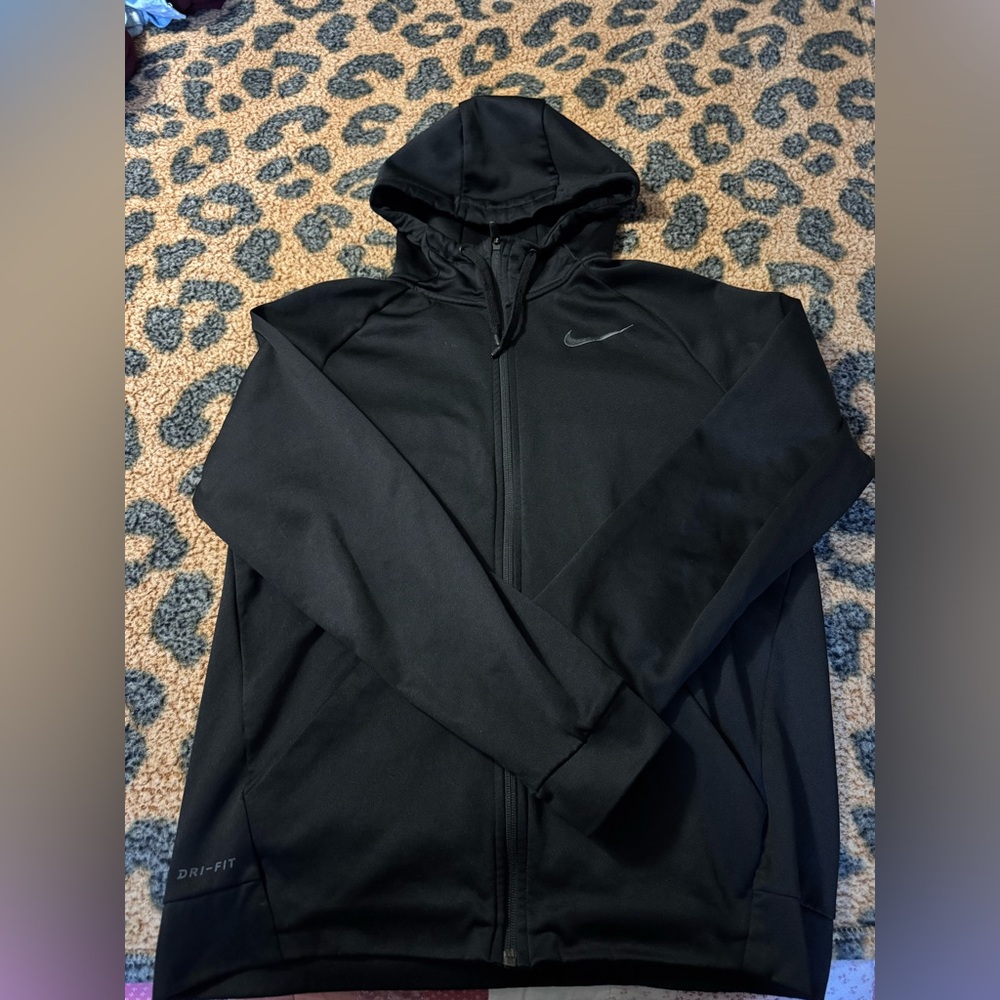 Nike Black Performance Hooded Jacket